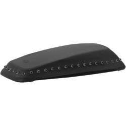 PartzBiz HD MD77624 - ฝาครอบฝาปิดกระเป๋าข้างไวนิล Mustang พร้อมหมุดสีดำสำหรับ Harley FLH/T 14-16 | 77624