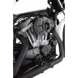 PartzBiz HD AN18-935 - Arlen Ness Inverted Bevelled Black Cut Stage 1 เครื่องฟอกอากาศ Harley Twin Cam 99-15 | 18-935 PartzBiz HD AN18-935 - Arlen Ness Inverted Bevelled Black Cut Stage 1 เครื่องฟอกอากาศ Harley Twin Cam 99-15 | 18-935