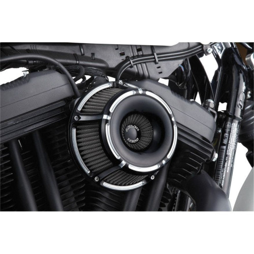 PartzBiz HD: 4408204-Arlen Ness Inverted Slot Track Black Cut Stage 1 เครื่องฟอกอากาศ Harley T/C 99-15 | 18-923 PartzBiz HD: 4408204-Arlen Ness Inverted Slot Track Black Cut Stage 1 เครื่องฟอกอากาศ Harley T/C 99-15 | 18-923