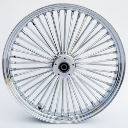 PartzBiz HD CL-MW37-542-PCKG - New 21" 48 Fat King Spoke Front Wheel Chrome Rim Rotors WWW Tire Package Harley PartzBiz HD CL-MW37-542-PCKG - New 21" 48 Fat King Spoke Front Wheel Chrome Rim Rotors WWW Tire Package Harley