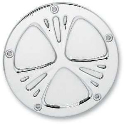 PartzBiz HD AN03-573 - Arlen Ness Tech Chrome Deep Cut Points Ignition Timing Cover Harley Twin Cam | 03-573 PartzBiz HD AN03-573 - Arlen Ness Tech Chrome Deep Cut Points Ignition Timing Cover Harley Twin Cam | 03-573
