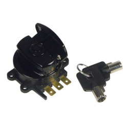PartzBiz HD MU15016 - New Black Electronic Fat Bob Ignition Switch Late Style Tank Mounted Harley Repl OEM 71313-96A PartzBiz HD MU15016 - New Black Electronic Fat Bob Ignition Switch Late Style Tank Mounted Harley Repl OEM 71313-96A