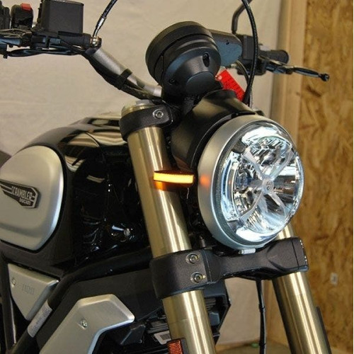PartzBiz HD: 4408162-New Rage Cycles ไฟเลี้ยว LED สีอำพันด้านหน้าคู่ '18 Ducati Scrambler 1100 สุดยอดการอัพเกรดใหม่ไฟเลี้ยวไฟเลี้ยวแบบกำหนดเอง 578935 PartzBiz HD: 4408162-New Rage Cycles ไฟเลี้ยว LED สีอำพันด้านหน้าคู่ '18 Ducati Scrambler 1100 สุดยอดการอัพเกรดใหม่ไฟเลี้ยวไฟเลี้ยวแบบกำหนดเอง 578935