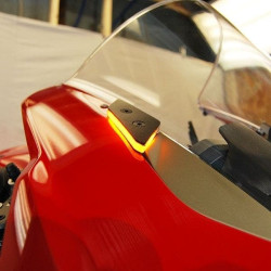 PartzBiz HD TR578877 - New Rage Cycles Mirror Block-Off LED Turn Signals Ducati Panigale V2 20-Up PartzBiz HD TR578877 - New Rage Cycles Mirror Block-Off LED Turn Signals Ducati Panigale V2 20-Up