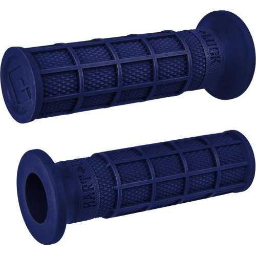 PartzBiz HD: 4408104-ODI Hart-Luck Signature Full-Waffle Slip-On Grips 1” Blue Harley & Custom PartzBiz HD: 4408104-ODI Hart-Luck Signature Full-Waffle Slip-On Grips 1” Blue Harley & Custom