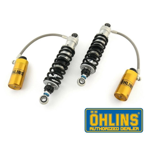 PartzBiz HD: 4408060-Ohlins HD357 V-Twin STX36 โช้ค Res ระยะไกล 13” ปรับได้ Harley Touring 90-Up