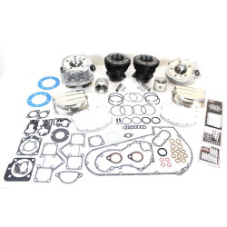 PartzBiz HD VT11-5555 - OHO Panhead Top End Cylinder & Heads Kit w/ Gaskets Harley Panhead 63-84 PartzBiz HD VT11-5555 - OHO Panhead Top End Cylinder & Heads Kit w/ Gaskets Harley Panhead 63-84