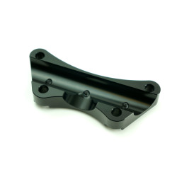 PartzBiz HD EPC-CLAMP1.0 - EPC One Piece Black Handlebar Riser Top Clamp w/ Setscrews for Harley FLH/T PartzBiz HD EPC-CLAMP1.0 - EPC One Piece Black Handlebar Riser Top Clamp w/ Setscrews for Harley FLH/T