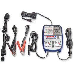 PartzBiz HD DS38070262 - Tecmate Optimate 3 x  2 Multi-Bank 12V Diagnosing Desulfating Charging Battery