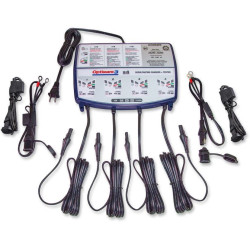PartzBiz HD DS38070263 - Tecmate TM-455 Optimate 3 x 4 Multi-Bank 12V Battery Charging Maintanence Tender