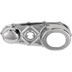 PartzBiz HD DS11070190 - Paughco ฝาครอบหลักด้านนอกโครเมียม 751 Harley Duo Hydra Glide 55-64 1107-0190