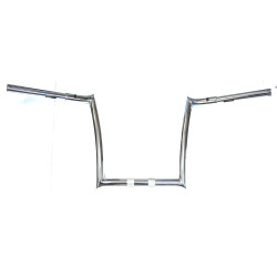 PartzBiz HD DS06013215 - Paul Yaffe 12 ” OEM Monkey Bars Chrome Ape Hangers แฮนด์บาร์ Harley 15-18 FLTR | OEMB-2015-12 ค