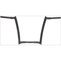PartzBiz HD DS06013141 - Paul Yaffe 14 ” OEM Monkey Bars Black Ape Hangers แฮนด์บาร์ Harley FLHR FLTR | OEMB125-14 บี