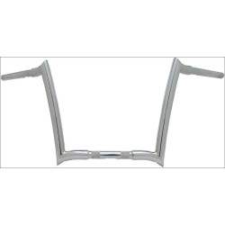 PartzBiz HD DS06013144 - Paul Yaffe 16 ” OEM Monkey Bars Chrome Ape Hangers แฮนด์บาร์ Harley FLHR FLTR | OEMB125-16 ซี