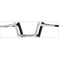 PartzBiz HD DS06012369 - Paul Yaffe 6 ” Monkey Sport Drag Bars Black Ape Hangers แฮนด์บาร์ Harley FLHR FLTR