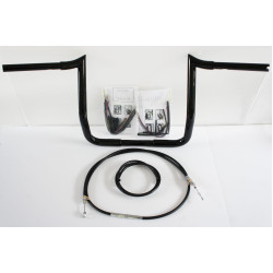 PartzBiz HD MBB-125-B Kit-ABS-08-13 - ชุดแพ็คเกจแฮนด์บาร์ Paul Yaffe Bagger 12 ” Black Monkey Bar Harley FLH ABS | ชุด MBB-125-B-ABS-08-13 PartzBiz HD MBB-125-B Kit-ABS-08-13 - ชุดแพ็คเกจแฮนด์บาร์ Paul Yaffe Bagger 12 ” Black Monkey Bar Harley FLH ABS | ชุด MBB-125-B-ABS-08-13