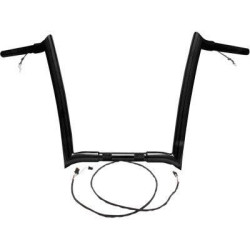 PartzBiz HD DS06015315C - Paul Yaffe Bagger Nation Black 1 1/4 ” แฮนด์ลิงแบบมีสาย Harley FLTR 15-20 0601-5315 0601-5316 0601-5317 0601-5318 0601-5319 0601-5320 0601-5321 0601-5322 0601-532 OEMP W-15L -10 OEMPW-15L-12 OEMPW-15L-14 OEMPW-15L-16