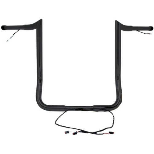 PartzBiz HD: 4407940-Paul Yaffe Bagger Nation Black Wired 12” แฮนด์ลิง Harley Batwing 14-Up PartzBiz HD: 4407940-Paul Yaffe Bagger Nation Black Wired 12” แฮนด์ลิง Harley Batwing 14-Up