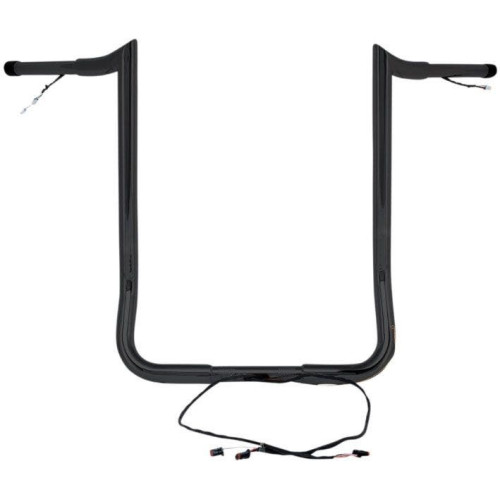 PartzBiz HD: 4407941-Paul Yaffe Bagger Nation Black Wired 14” แฮนด์ลิง Harley Batwing 14-Up PartzBiz HD: 4407941-Paul Yaffe Bagger Nation Black Wired 14” แฮนด์ลิง Harley Batwing 14-Up