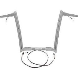 PartzBiz HD DS06015316C - Paul Yaffe Bagger Nation Chrome 1 1/4” แฮนด์ลิงแบบมีสาย Harley FLTR 15-20 0601-5315 0601-5316 0601-5317 0601-5318 0601-5319 0601-5320 0601-5321 0601-5322 0601-532 OEMP W-15L -10 OEMPW-15L-12 OEMPW-15L-14 OEMPW-15L-16