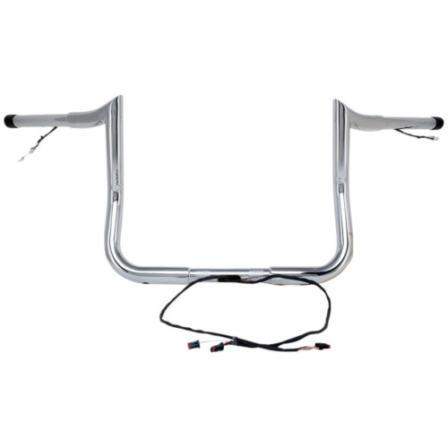 PartzBiz HD: 4407880-Paul Yaffe Bagger Nation Chrome Wired แฮนด์ลิง 8” Harley Touring 14-Up PartzBiz HD: 4407880-Paul Yaffe Bagger Nation Chrome Wired แฮนด์ลิง 8” Harley Touring 14-Up