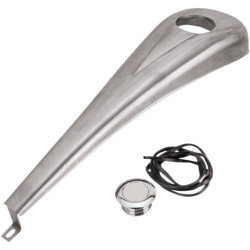 PartzBiz HD DS22010171 - Paul Yaffe Bagger Nation Clean Chrome เหล็กยืดถัง Dash Harley 08-15 FL | DDK-08-OEM-C