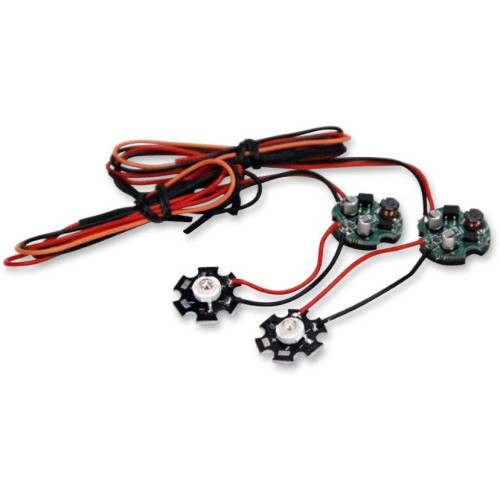 PartzBiz HD: 4407894-Paul Yaffe Bagger Nation SBY Super Bright LED Amber Run สัญญาณไฟเลี้ยวหน้าหลัง | เอสบีวาย