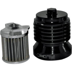 PartzBiz HD DS07120351 - PC Racing PCS4B Black Flo Oil Filter Reusable 35 Microns Harley & Custom PartzBiz HD DS07120351 - PC Racing PCS4B Black Flo Oil Filter Reusable 35 Microns Harley & Custom