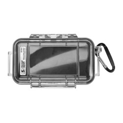PartzBiz HD TR570253 - Pelican 1015 Black & Clear Micro Case Portable Electronics Cameras Cell Phones | 1015-005-100 PartzBiz HD TR570253 - Pelican 1015 Black & Clear Micro Case Portable Electronics Cameras Cell Phones | 1015-005-100