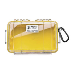 PartzBiz HD TR570258 - Pelican 1050 Yellow & Clear Micro Case Portable Electronics Cameras Cell Phones | 1050-027-100 PartzBiz HD TR570258 - Pelican 1050 Yellow & Clear Micro Case Portable Electronics Cameras Cell Phones | 1050-027-100