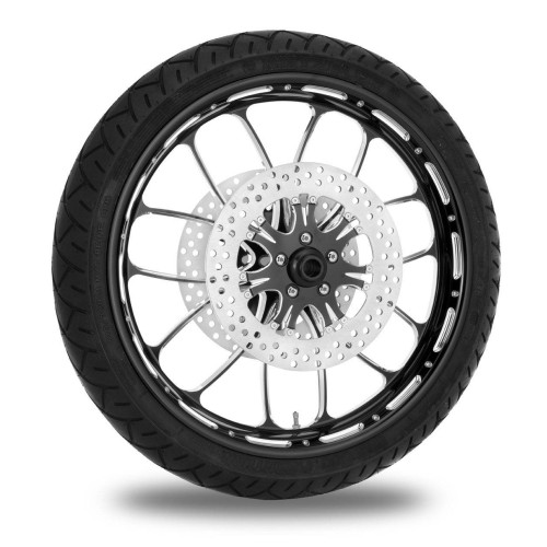 PartzBiz HD: 4407792-Performance Machine 21" Front Black Heathen Wheel Rotor PKG Harley 08-16 ABS | Performance Machine PartzBiz HD: 4407792-Performance Machine 21" Front Black Heathen Wheel Rotor PKG Harley 08-16 ABS | Performance Machine