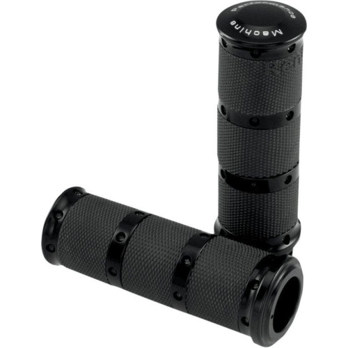 PartzBiz HD: 4407751-Performance Machine PM X-Large Black Contour Renthal Hand Grips Cable 84-17 | 0063-2010-B PartzBiz HD: 4407751-Performance Machine PM X-Large Black Contour Renthal Hand Grips Cable 84-17 | 0063-2010-B