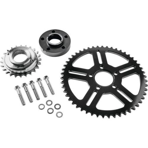 PartzBiz HD: 4407725-Performance Machine Black Chain Conversion Kit Harley Milwaukee 8 Softail 18-20 PartzBiz HD: 4407725-Performance Machine Black Chain Conversion Kit Harley Milwaukee 8 Softail 18-20