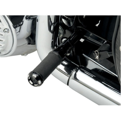 PartzBiz HD: 4407699-Performance Machine Black Contrast Apex Foot Pegs 90 Degee Male Mount for Harley | 0035-1097-BM PartzBiz HD: 4407699-Performance Machine Black Contrast Apex Foot Pegs 90 Degee Male Mount for Harley | 0035-1097-BM