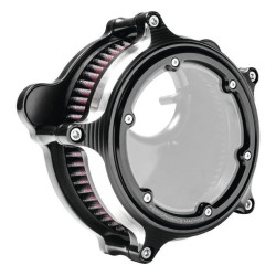 PartzBiz HD PM0206-2157-BM - Performance Machine Black Cut Vision Series เครื่องฟอกอากาศ Harley Dyna Softail 93-17 PartzBiz HD PM0206-2157-BM - Performance Machine Black Cut Vision Series เครื่องฟอกอากาศ Harley Dyna Softail 93-17