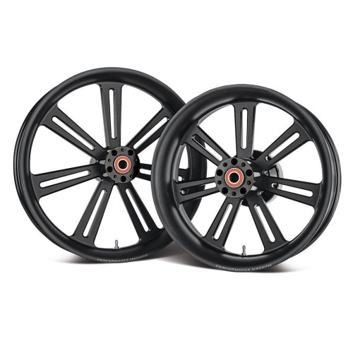 PartzBiz HD: 4407634-Performance Machine สีดำ Sierra 21 ล้อหน้า & 18 ล้อหลัง ABS Dual Disc 08-Up PartzBiz HD: 4407634-Performance Machine สีดำ Sierra 21 ล้อหน้า & 18 ล้อหลัง ABS Dual Disc 08-Up