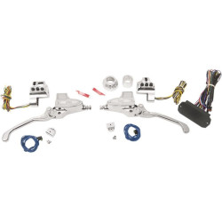 PartzBiz HD PM0062-4026-CH - Performance Machine Chrome 11/16 Can Bus Handlebar Control Kit 14-16 FLH | 0062-4026-CH PartzBiz HD PM0062-4026-CH - Performance Machine Chrome 11/16 Can Bus Handlebar Control Kit 14-16 FLH | 0062-4026-CH