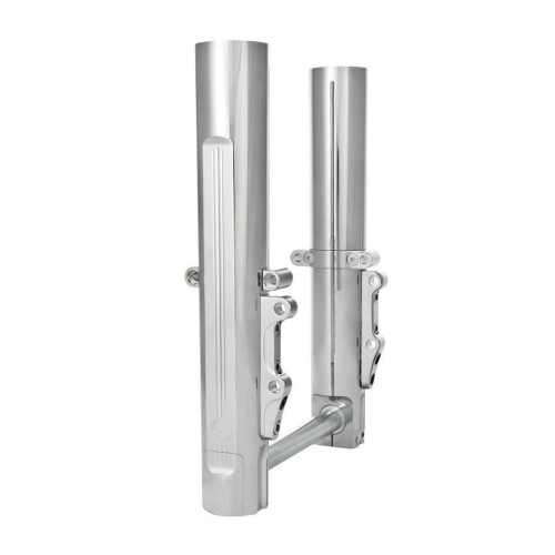PartzBiz HD: 4407587-Performance Machine PM Chrome Dual Disc Lower Legs Sliders 00-07 FLH | เครื่องสมรรถนะ PartzBiz HD: 4407587-Performance Machine PM Chrome Dual Disc Lower Legs Sliders 00-07 FLH | เครื่องสมรรถนะ