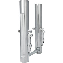 PartzBiz HD PM0208-2056-CH - Performance Machine PM Chrome Dual Disc Lower Legs Sliders 08-13 FLH | Performance Machine PartzBiz HD PM0208-2056-CH - Performance Machine PM Chrome Dual Disc Lower Legs Sliders 08-13 FLH | Performance Machine