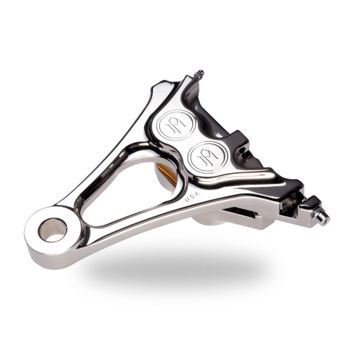 PartzBiz HD: 4407565-Performance Machine Chrome เบรคหลังแบบบูรณาการ Caliper Harley Softail 06-07 - 1294-0077-CH PartzBiz HD: 4407565-Performance Machine Chrome เบรคหลังแบบบูรณาการ Caliper Harley Softail 06-07 - 1294-0077-CH
