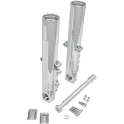 PartzBiz HD PM0208-2057-CH - Performance Machine PM Chrome Single Side Lower Legs Sliders 08-13 FLH/FLT | Performance Machine PartzBiz HD PM0208-2057-CH - Performance Machine PM Chrome Single Side Lower Legs Sliders 08-13 FLH/FLT | Performance Machine
