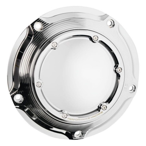 PartzBiz HD: 4407582-Performance Machine ฝาครอบ Chrome Vision Clear Derby Harley Touring 16-20 PartzBiz HD: 4407582-Performance Machine ฝาครอบ Chrome Vision Clear Derby Harley Touring 16-20