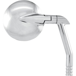 PartzBiz HD PM0064-2035-CH - Performance Machine Chrome Vision Round Handlebar Mirror - 0064-2035-CH PartzBiz HD PM0064-2035-CH - Performance Machine Chrome Vision Round Handlebar Mirror - 0064-2035-CH