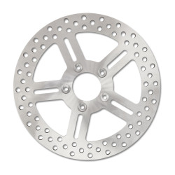 PartzBiz HD PM0131-1584 - Performance Machine Classic 1 Piece Stainless Steel 11.5" Front Brake Rotors braking power upgrade disc replacement oe 0131-1584 01311584 PartzBiz HD PM0131-1584 - Performance Machine Classic 1 Piece Stainless Steel 11.5" Front Brake Rotors braking power upgrade disc replacement oe 0131-1584 01311584