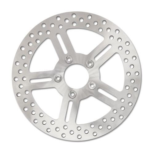 PartzBiz HD: 4407551-Performance Machine Classic 1 Piece Stainless Steel 11.5" Front Brake Rotors braking power upgrade disc replacement oe 0131-1584 01311584 PartzBiz HD: 4407551-Performance Machine Classic 1 Piece Stainless Steel 11.5" Front Brake Rotors braking power upgrade disc replacement oe 0131-1584 01311584