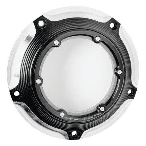 PartzBiz HD: 4407539-ฝาครอบ Performance Machine Contrast Cut Vision Clear Derby สำหรับ Harley Touring 16-20 PartzBiz HD: 4407539-ฝาครอบ Performance Machine Contrast Cut Vision Clear Derby สำหรับ Harley Touring 16-20