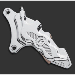 PartzBiz HD PM0051-2914-CH - Performance Machine Front Right 6-Piston Chrome Brake Caliper for Harley 13" PartzBiz HD PM0051-2914-CH - Performance Machine Front Right 6-Piston Chrome Brake Caliper for Harley 13"