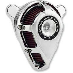 PartzBiz HD PM0206-2140-CH - Performance Machine Jet Air Cleaner Chrome Harley Milwaukee Eight 17-Up PartzBiz HD PM0206-2140-CH - Performance Machine Jet Air Cleaner Chrome Harley Milwaukee Eight 17-Up