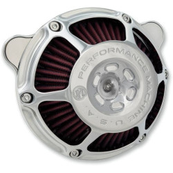 PartzBiz HD PM0206-2141-CH - Performance Machine Max HP Air Cleaner Chrome Harley Milwaukee Eight 17-Up PartzBiz HD PM0206-2141-CH - Performance Machine Max HP Air Cleaner Chrome Harley Milwaukee Eight 17-Up