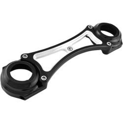 PartzBiz HD PM0208-2126-BM - Performance Machine PM Billet 39mm Black Contrast Fork Brace for Harley XL 00-16 | 0208-2126-BM PartzBiz HD PM0208-2126-BM - Performance Machine PM Billet 39mm Black Contrast Fork Brace for Harley XL 00-16 | 0208-2126-BM